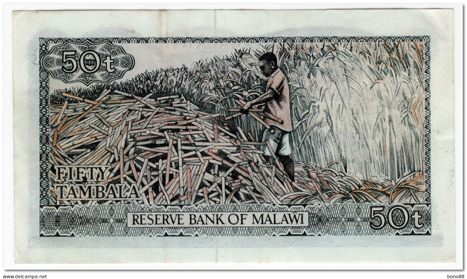 MALAWI,50 TAMBALA,L.1964 (1973) P.9a,aXF - Malawi