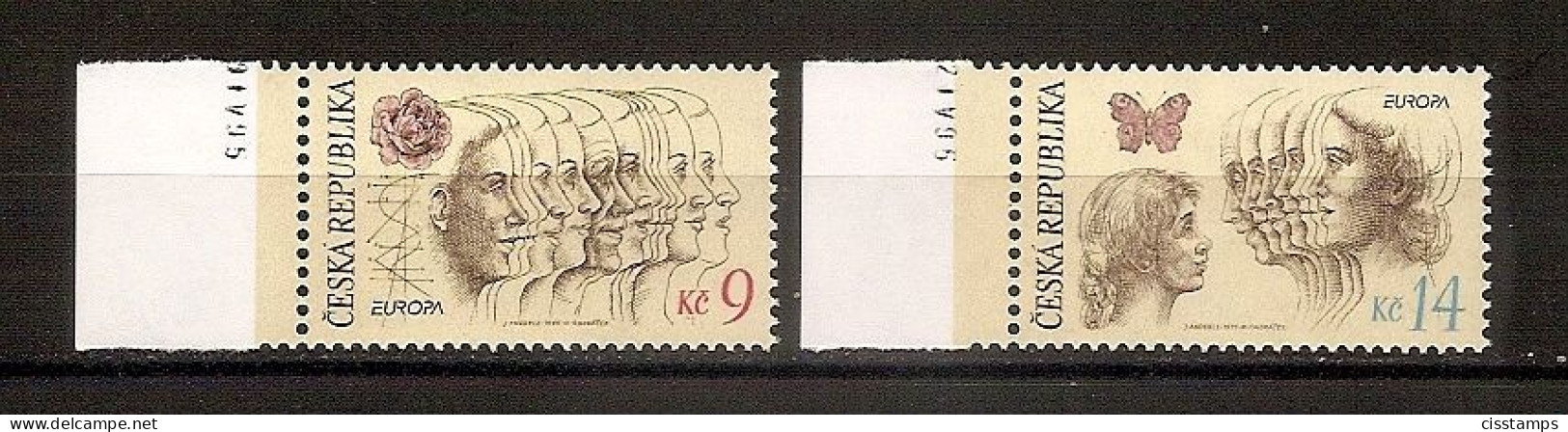 Czech Republic 1995●Europa CEPT● Mi76-77 - Unused Stamps