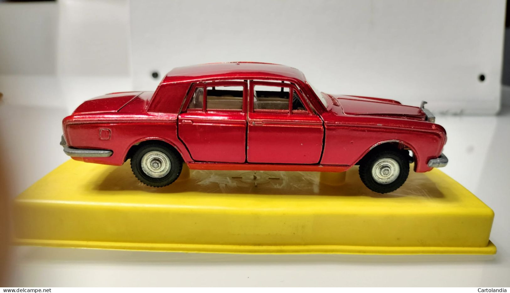 Dinky Toys GB Originale 1/43 Réf 158 : Rolls Royce Silver Shadow Bordeaux Métal - Altri & Non Classificati