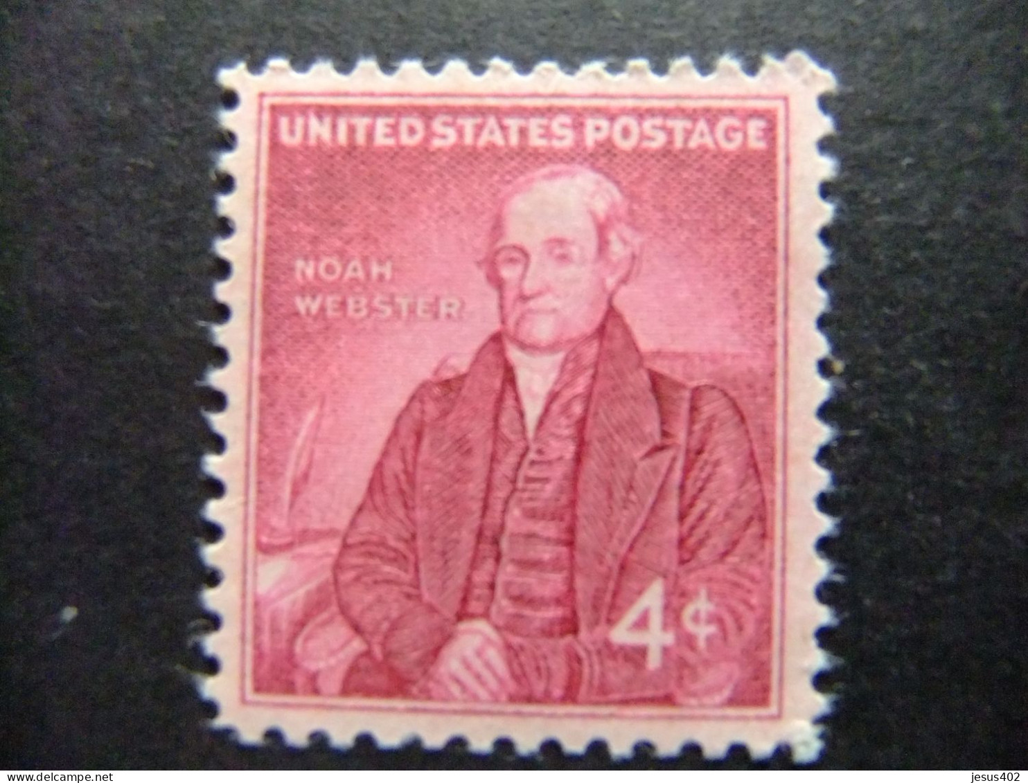 ESTADOS UNIDOS / ETATS-UNIS D'AMERIQUE 1958 / BICENTENARIO NACIMIENTO NOAH WEBSTER YVERT 654 ** MNH - Nuevos