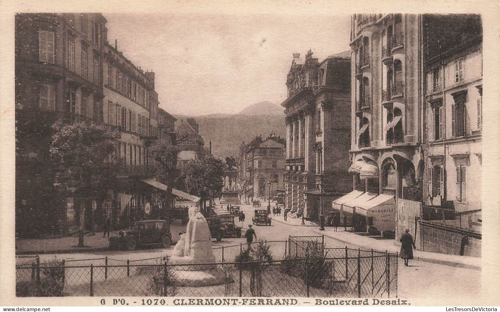 FRANCE - Clermont Ferrand - Boulevard Desaix - Carte Postale Ancienne - Clermont Ferrand