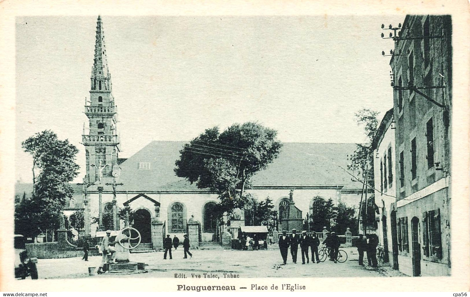 PLOUGUERNEAU - Place De L'Église - VENTE DIRECTE X - Plouguerneau