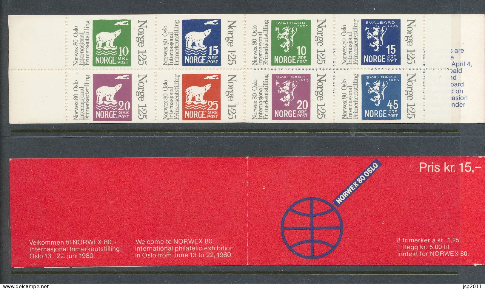 Norway, 1978. Facit # H50 - NORWEX 80 Serie I. MNH (*) - Postzegelboekjes