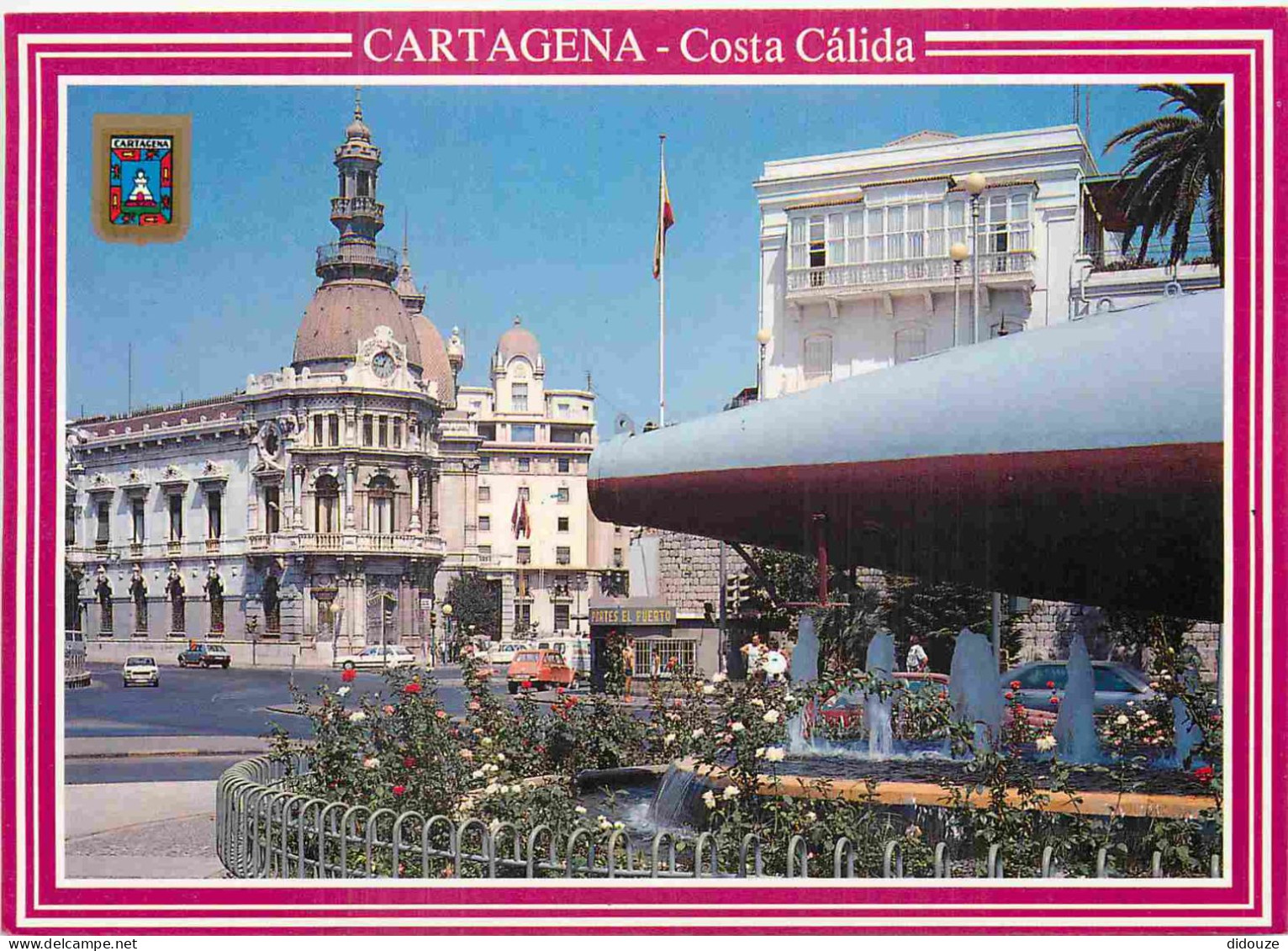 Espagne - Espana - Murcia - Cartagena - Costa Calida - Ayuntamiento - Hôtel De Ville - Automobiles - CPM - Voir Scans Re - Murcia