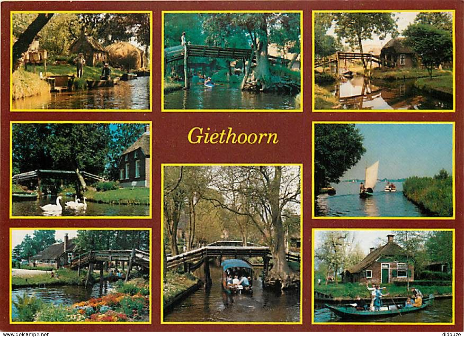 Pays-Bas - Nederland - Giethoorn - Multivues - CPM - Voir Scans Recto-Verso - Giethoorn