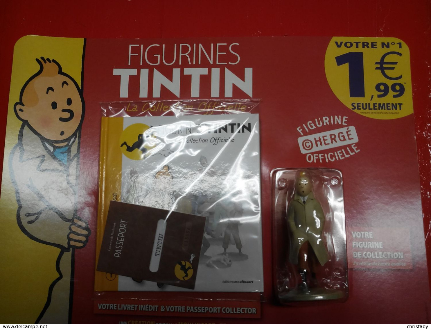 Figurine Tintin - Kuifje