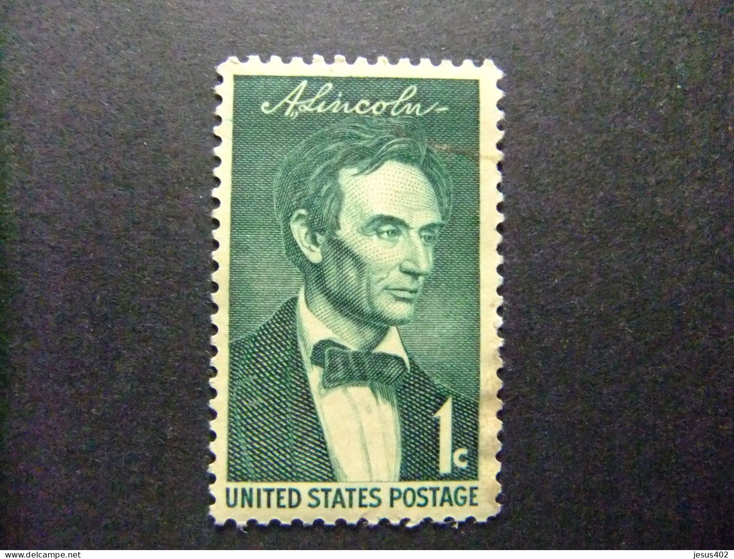 ESTADOS UNIDOS / ETATS-UNIS D'AMERIQUE 1959 /150 ANIV. NACIMIENTO ABRAHAM LINCOLN YVERT 657 ** MNH - Unused Stamps