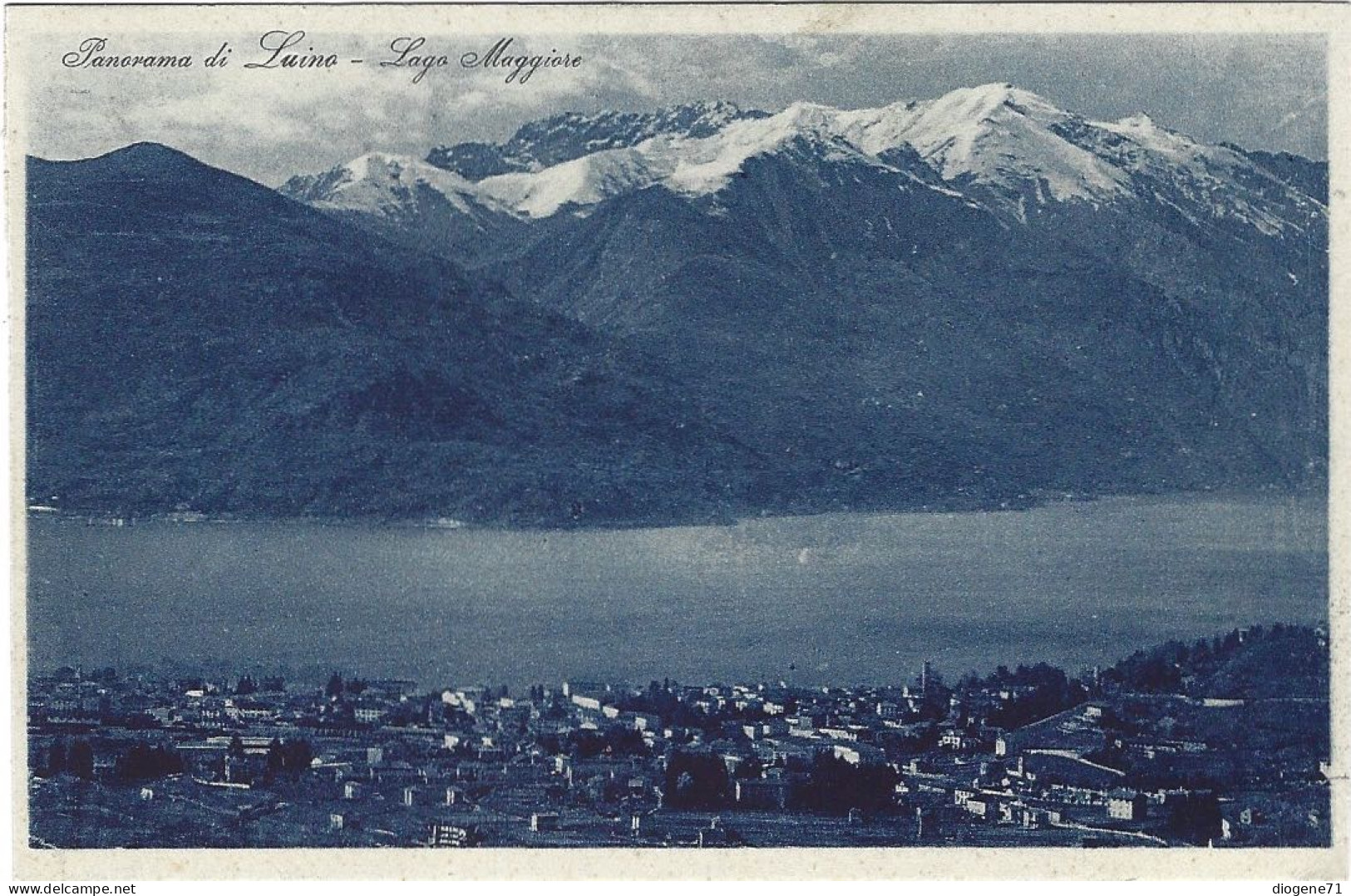 Saluti Da Luino Panorama Lago Maggiore - Luino