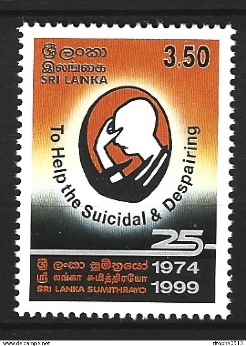 SRI LANKA. N°1185 De 1999. Aide Aux Suicidaires. - Malattie