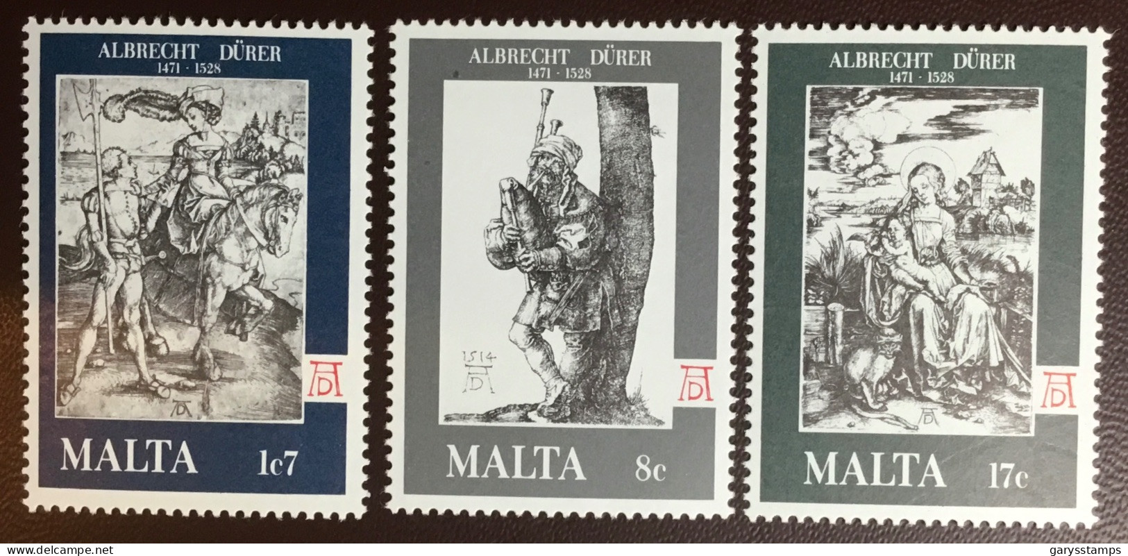 Malta 1978 Durer Anniversary MNH - Malte