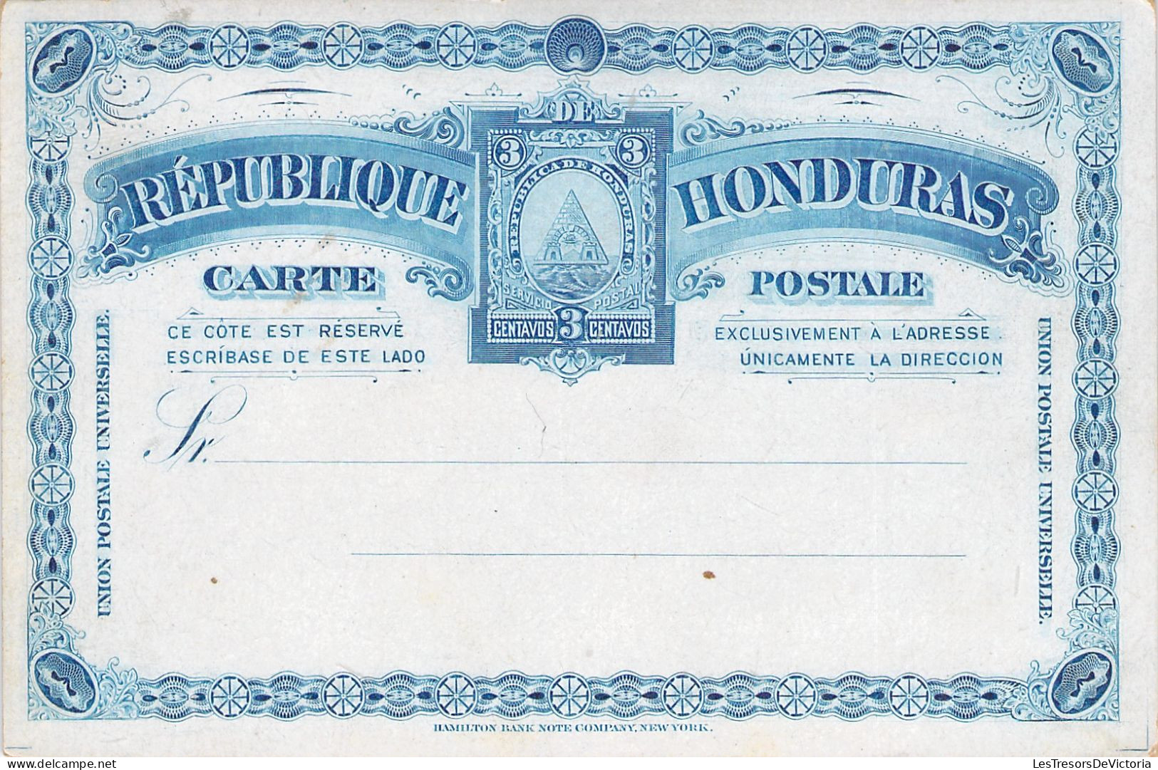 AMERIQUE - Entier Postal - Republique Honduras - Non Circulé - Honduras