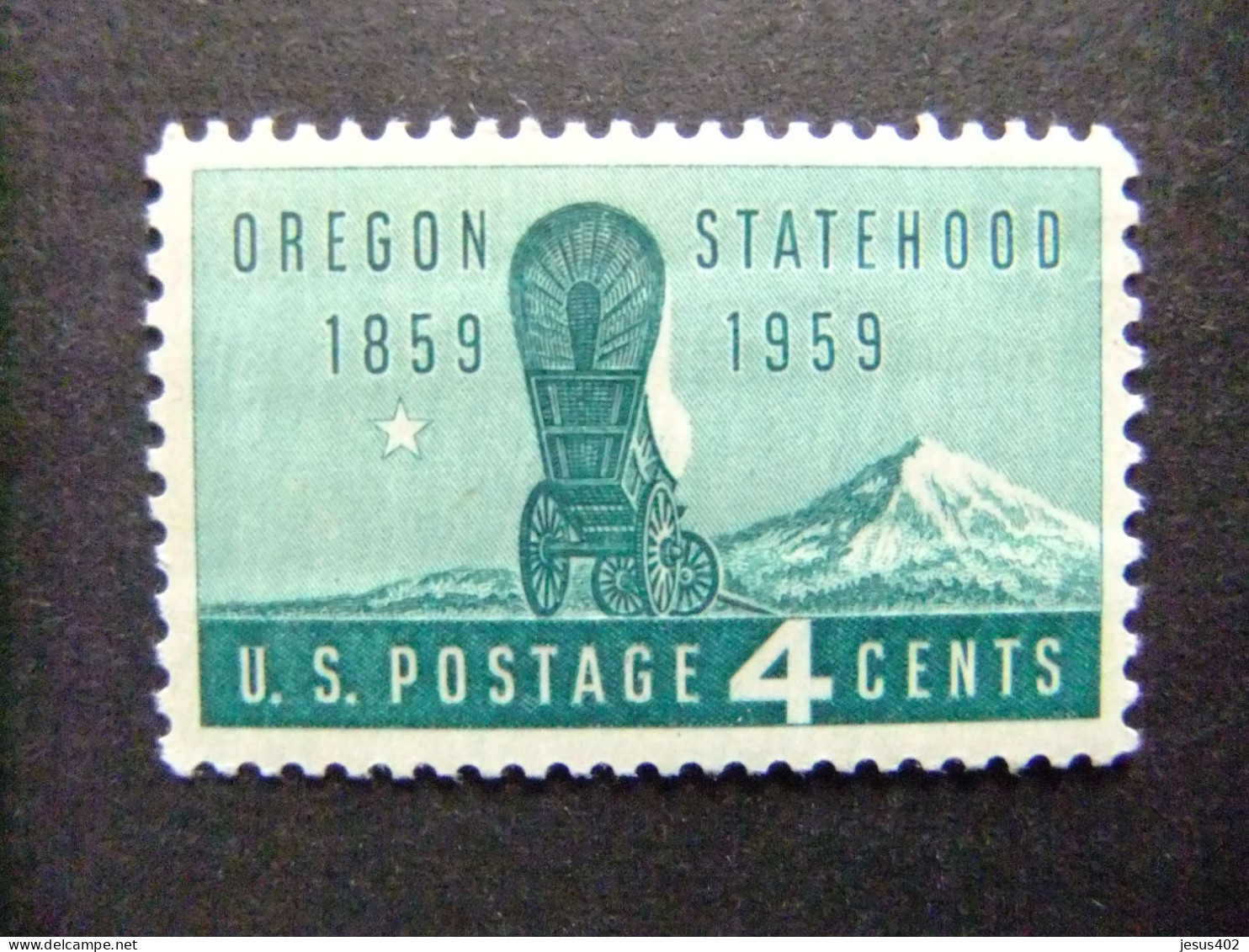 ESTADOS UNIDOS / ETATS-UNIS D'AMERIQUE 1959 /CENTENARIO DEL ESTADO OREGON YVERT 660 ** MNH - Ongebruikt