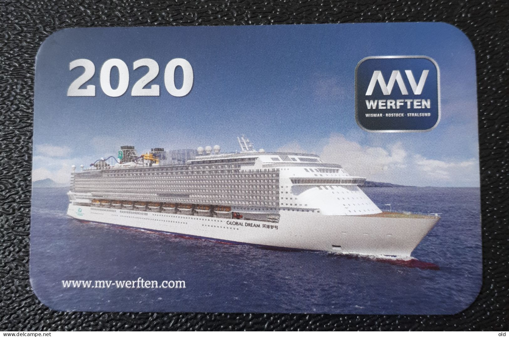 MV - Werften Wismar 2020   Global Dream - Tamaño Pequeño : 2001-...