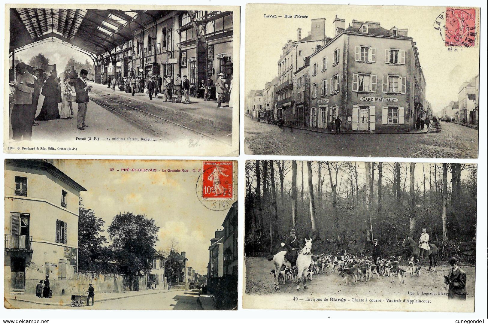 Très Beau Et Important LOT De +/- 5.500 CPA / CPSM De FRANCE Sans Les Grandes Villes ( Voir Descriptif ) A SAISIR !!!!!! - 500 Postales Min.