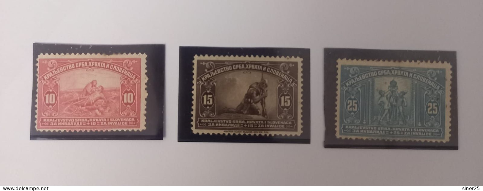 Yugoslavia 1921 (serbia Kingdom) - MNH - Used Stamps