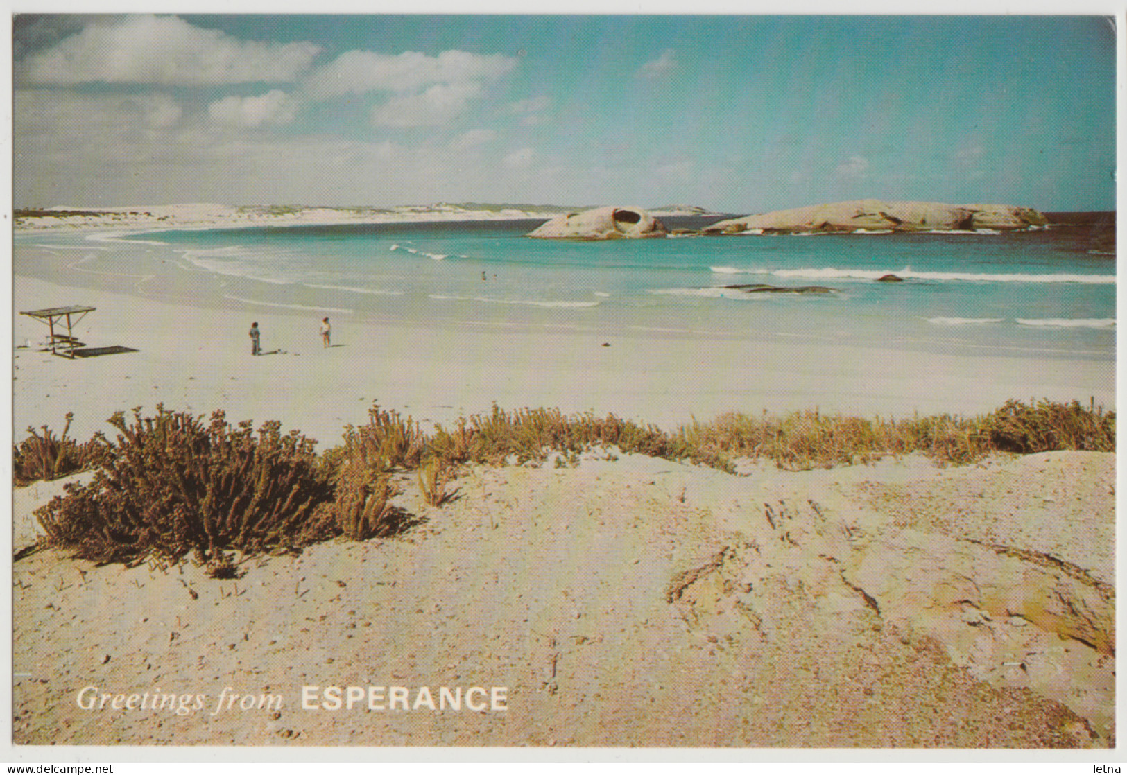 WESTERN AUSTRALIA WA Twilight Cove ESPERANCE Emu Souvenirs ESP3 Postcard C1970s - Sonstige & Ohne Zuordnung