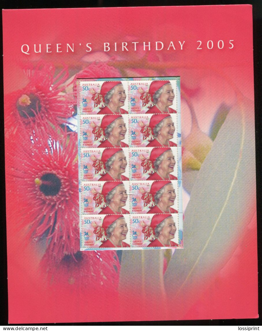 Australia:Unused Stamps Queen's Birthday 2005, Queen Elizabeth II, 2005, MNH - Presentation Packs