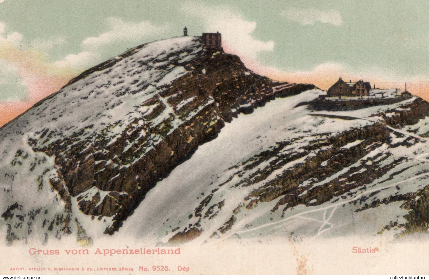 GRUSS VOM APPENZELLERLAND - SÄNTIS - CARTOLINA FP SPEDITA IL 14.10.1912 - Appenzell