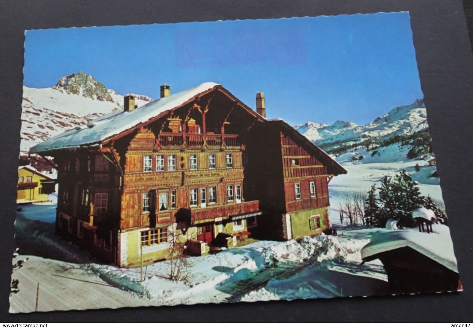 Maloja - Schweizerhaus ü M. - Photo Und Verlag Hans Steiner, St. Moritz - # 101 - Stampa