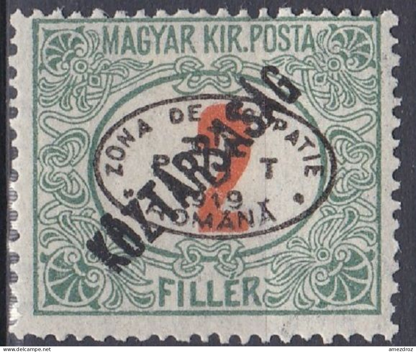Hongrie Debrecen Taxe 1919 Mi 11 *  (A8) - Debreczen
