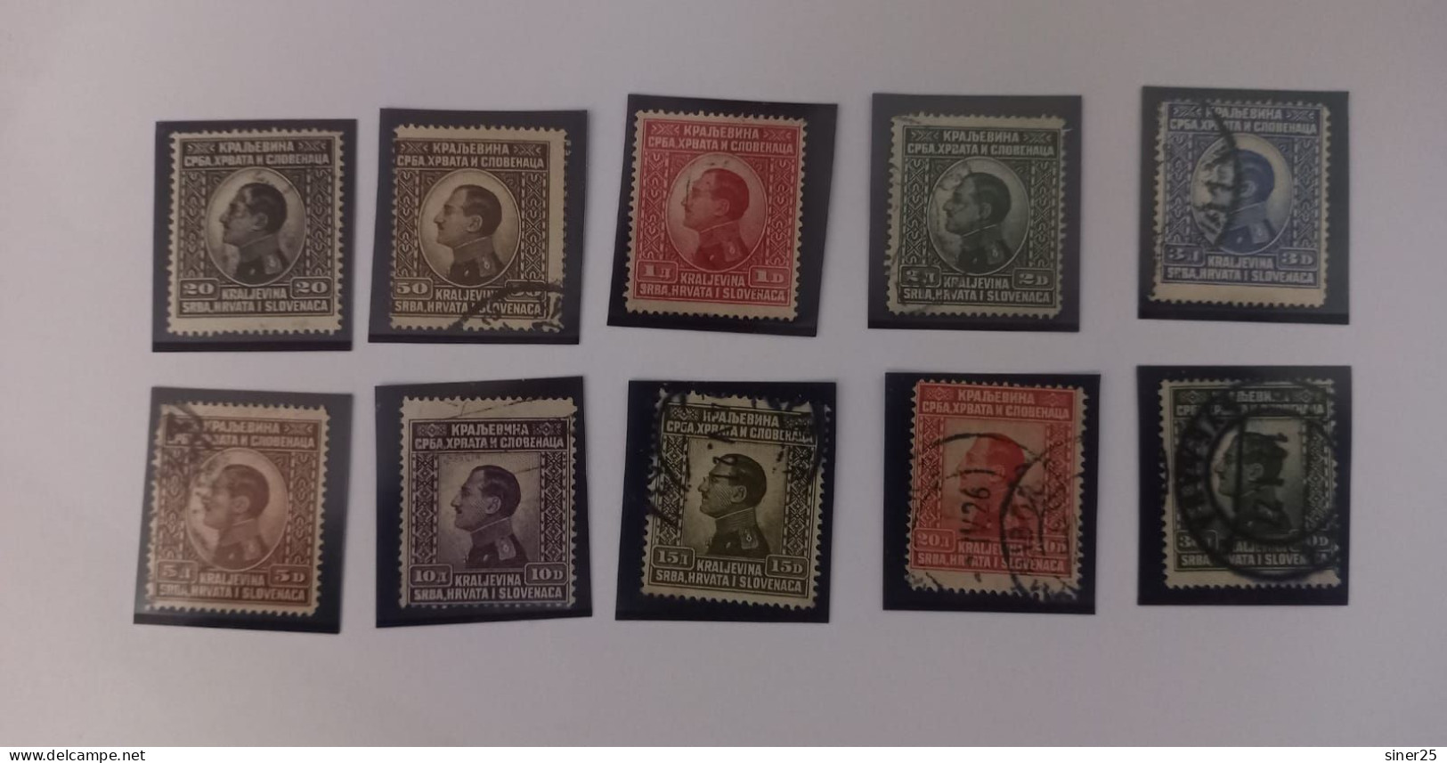 Yugoslavia 1924 (serbia Kingdom) -used - Usados