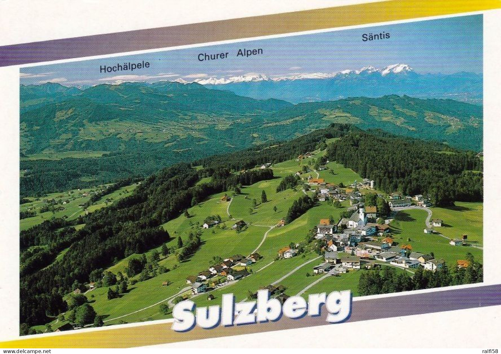 3 AK Österreich / Vorarlberg * Ansichten Von Sulzberg - 3 Luftbildaufnahmen * - Bregenzerwaldorte