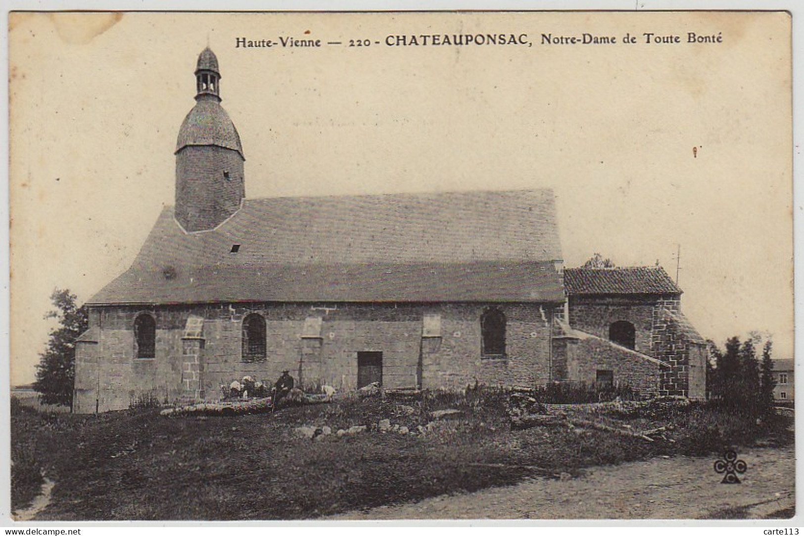 87 - B15081CPA - CHATEAU-PONSAC - CHATEAUPONSAC - ND De Toute Bonte - Carte Pionniere - Bon état - HAUTE-VIENNE - Chateauponsac