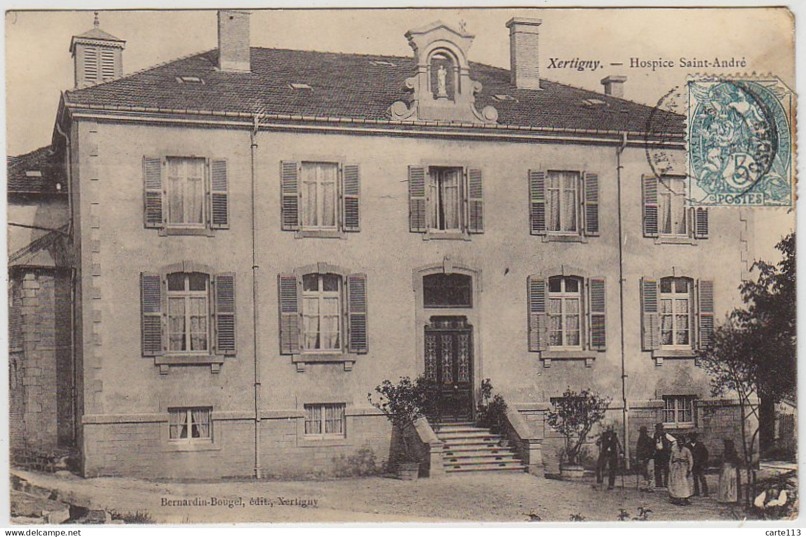 88 - B14408CPA - XERTIGNY - Hospice Saint André - Parfait état - VOSGES - Xertigny