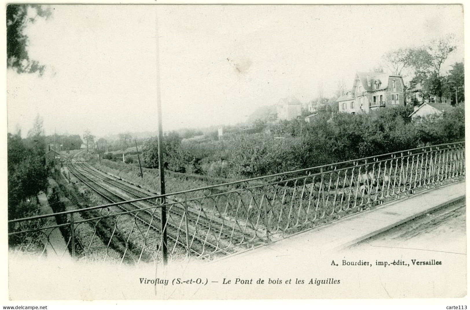 78 - B13769CPA - VIROFLAY - Le Pont De Bois Et Les Aiguilles - Très Bon état - YVELINES - Viroflay