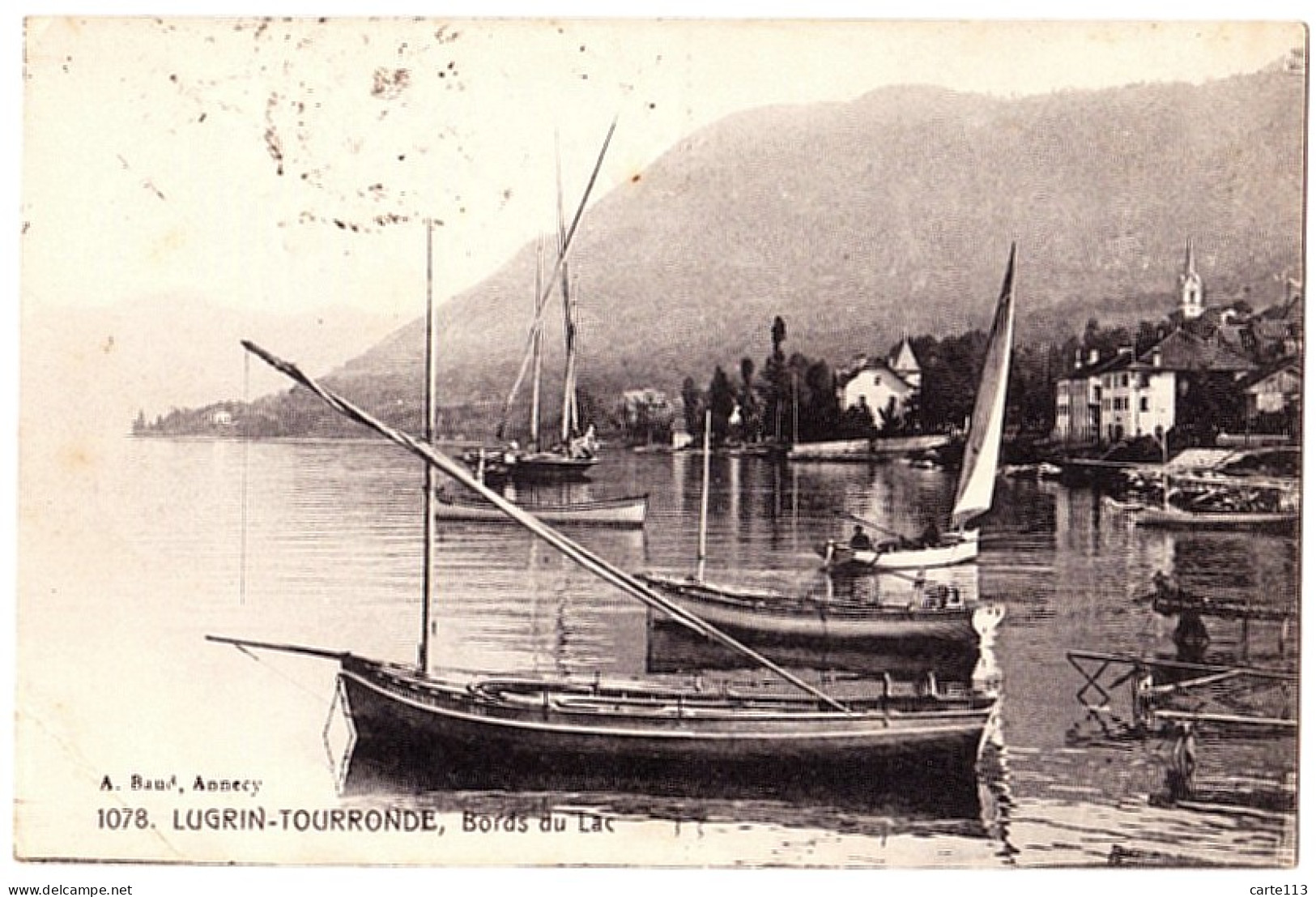 74 - B31767CPA - LUGRIN TOURRONDE - Bords Du Lac - Bon état - HAUTE-SAVOIE - Lugrin