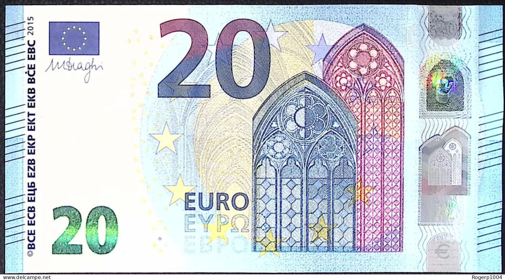 FRANCE * 20 Euros * 2015 * Etat/Grade NEUF/UNC * Tirage (U) U008 G6 - 20 Euro