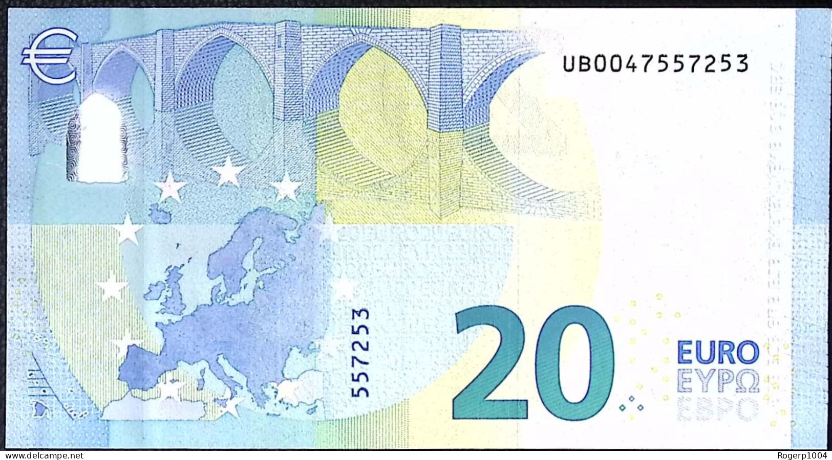 FRANCE * 20 Euros * 2015 * Etat/Grade NEUF/UNC * Tirage (U) U002 B2 - 20 Euro