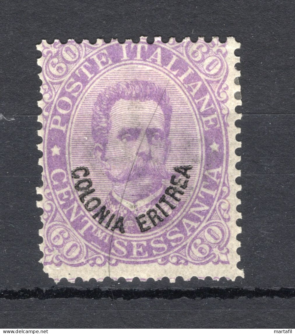 1893 ERITREA N.9 60 Centesimi * - Erythrée