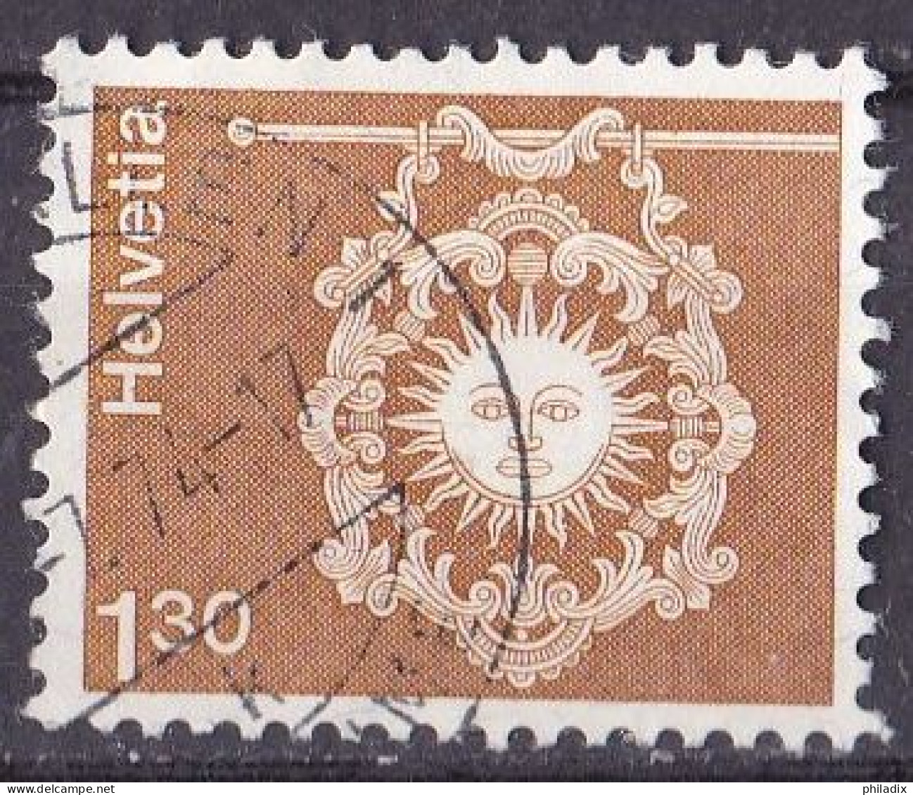 Schweiz Marke Von 1973 O/used (A4-27) - Usati