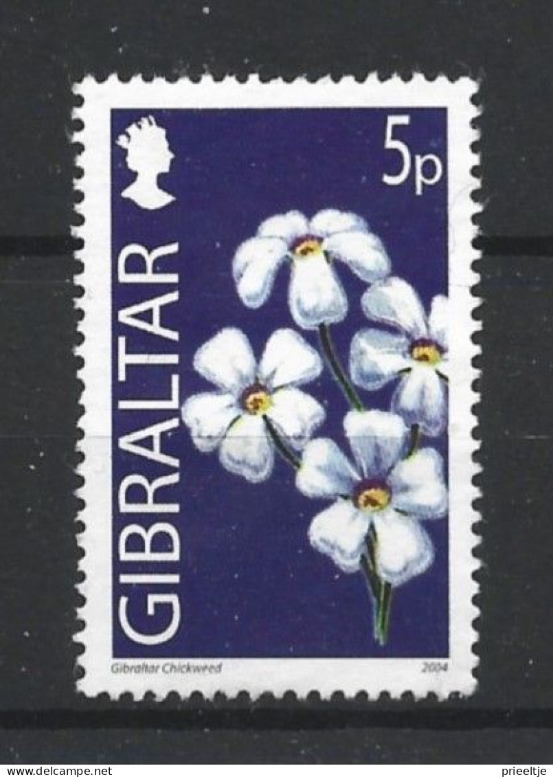 Gibraltar 2004 Flowers Y.T. 1095 (0) - Gibraltar