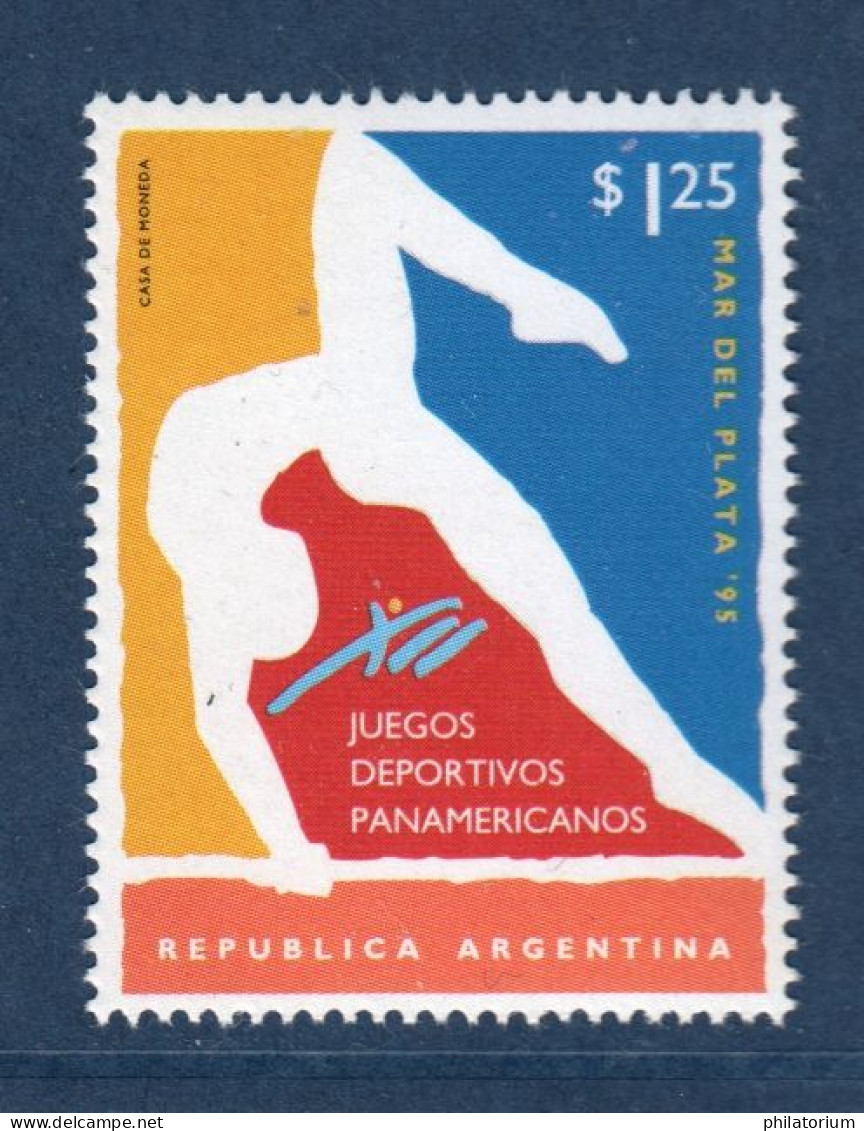 Argentina, Argentine, **, Yv 1870, Mi 2234, SG 2406, Gymnastique, Sport, - Ungebraucht