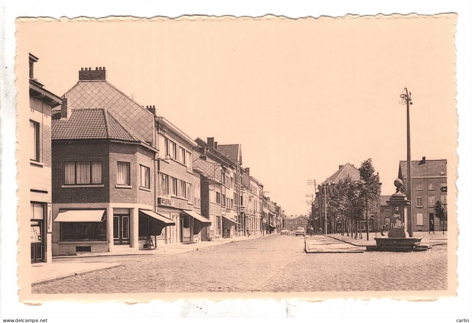 Enghien Rue De La Station ( Peu Courante ) - Edingen