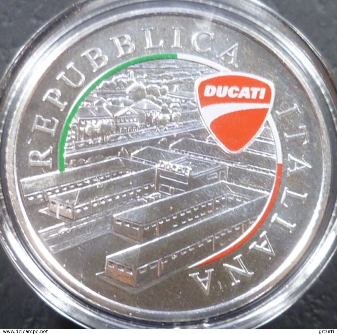 Italia - 5 Euro 2024 - Serie Eccellenze Italiane: Ducati - Panigale - Italie