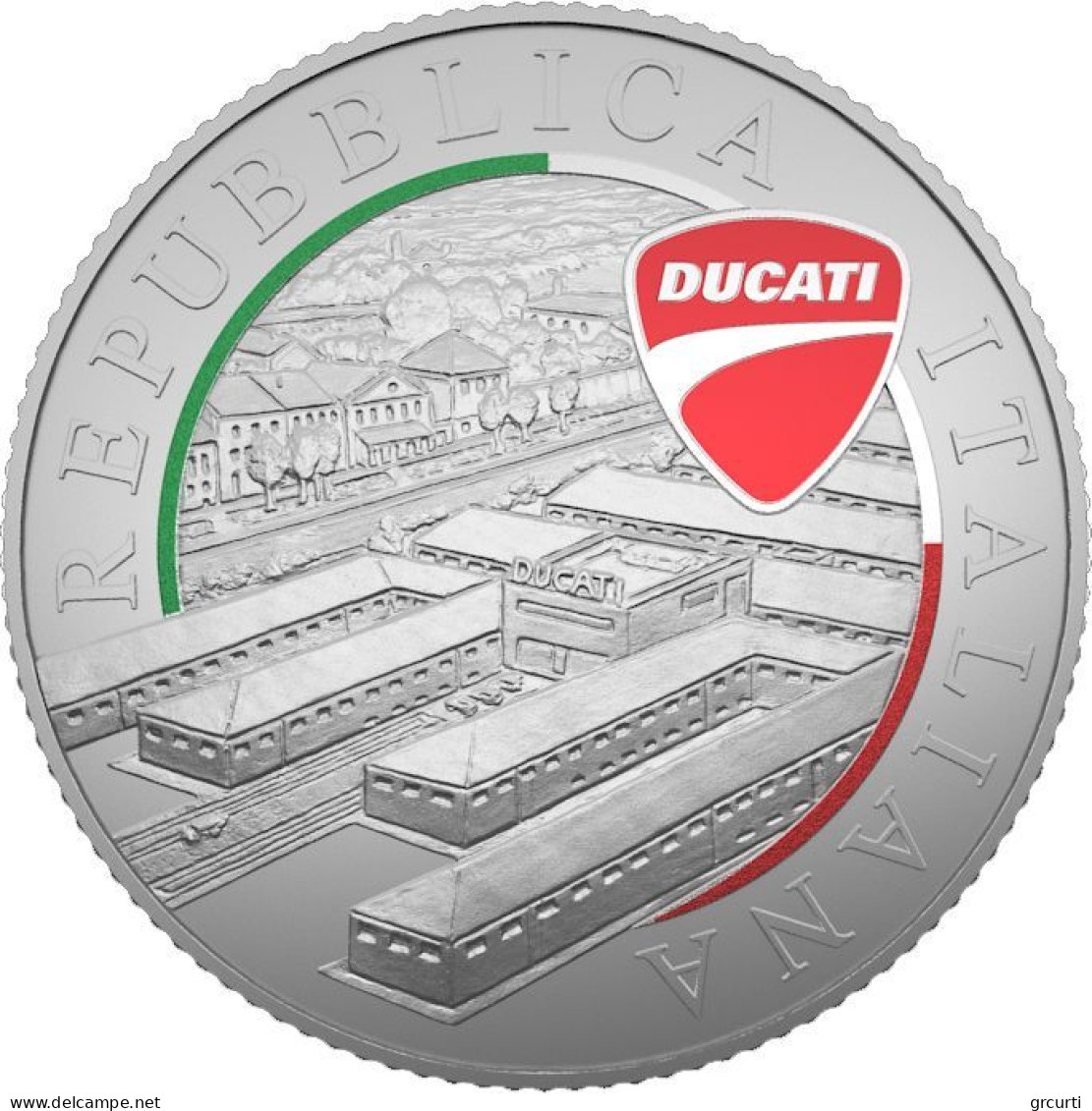 Italia - 5 Euro 2024 - Serie Eccellenze Italiane: Ducati - 916 - Italie
