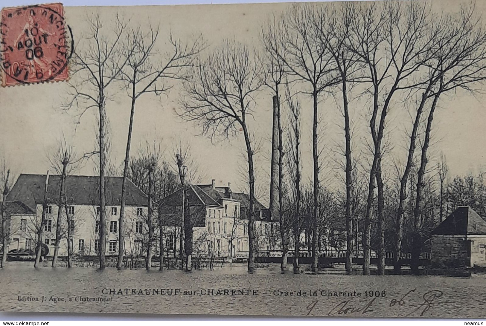 Châteauneuf -sur-charente Crues De La Charente - Chateauneuf Sur Charente