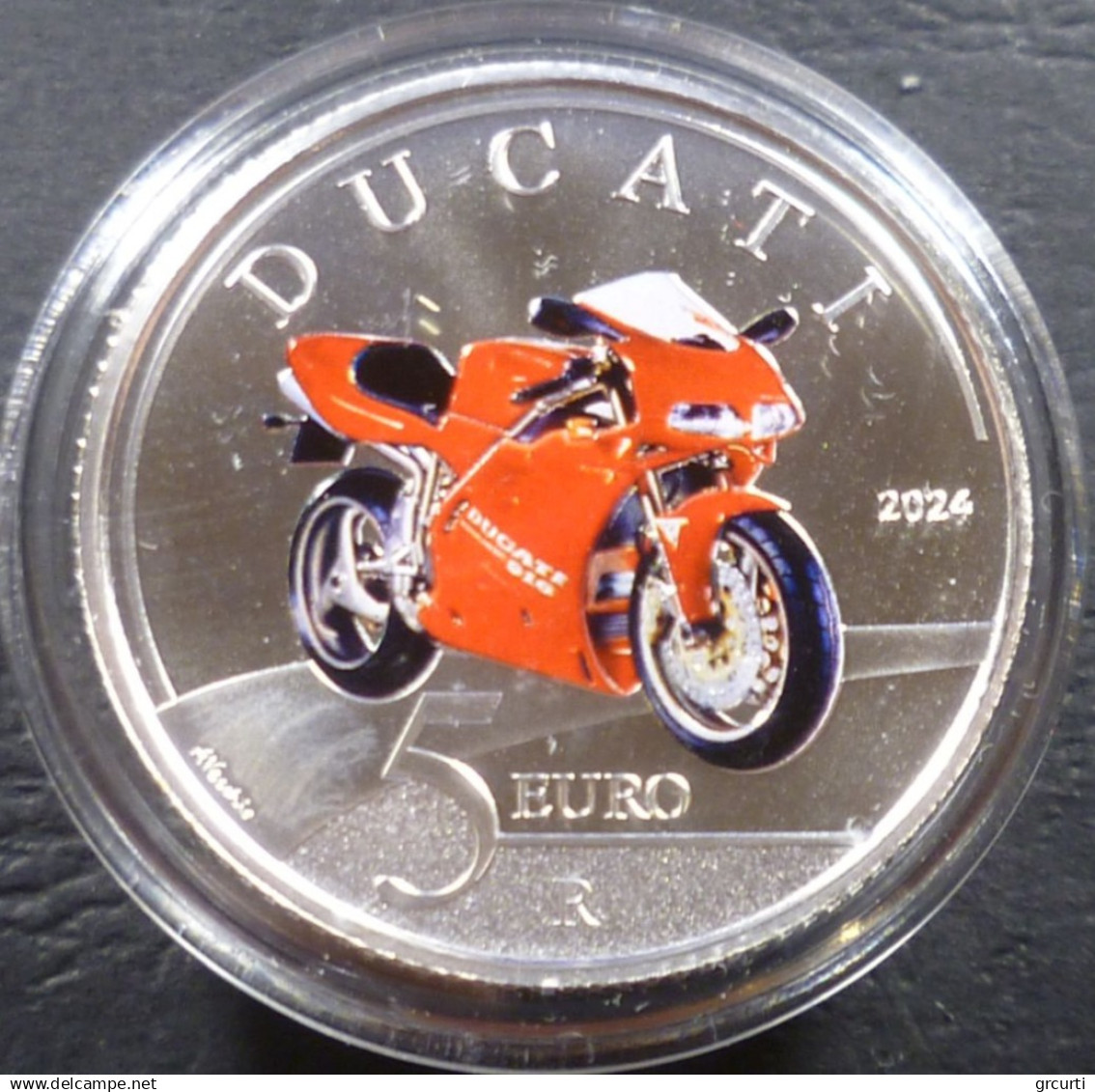 Italia - 3 X 5 Euro 2024 - Serie Eccellenze Italiane: Ducati - Trittico - Italy