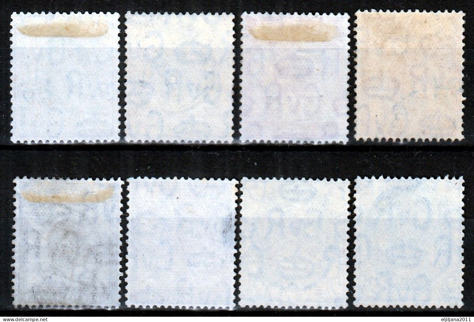 Great Britain GB / UK 1929 ⁕ UPU Congress / King Edward VII Sc# 205-208 Mi.170-173 X2 ⁕ 8v Used - Unchecked - Used Stamps