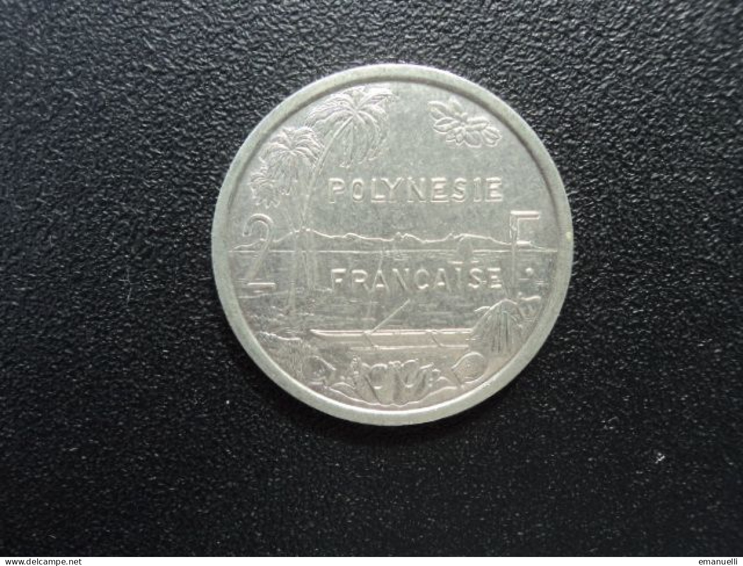 POLYNÉSIE FRANÇAISE : 2 FRANCS   1999 *    G.46b / KM 10     SUP+ **