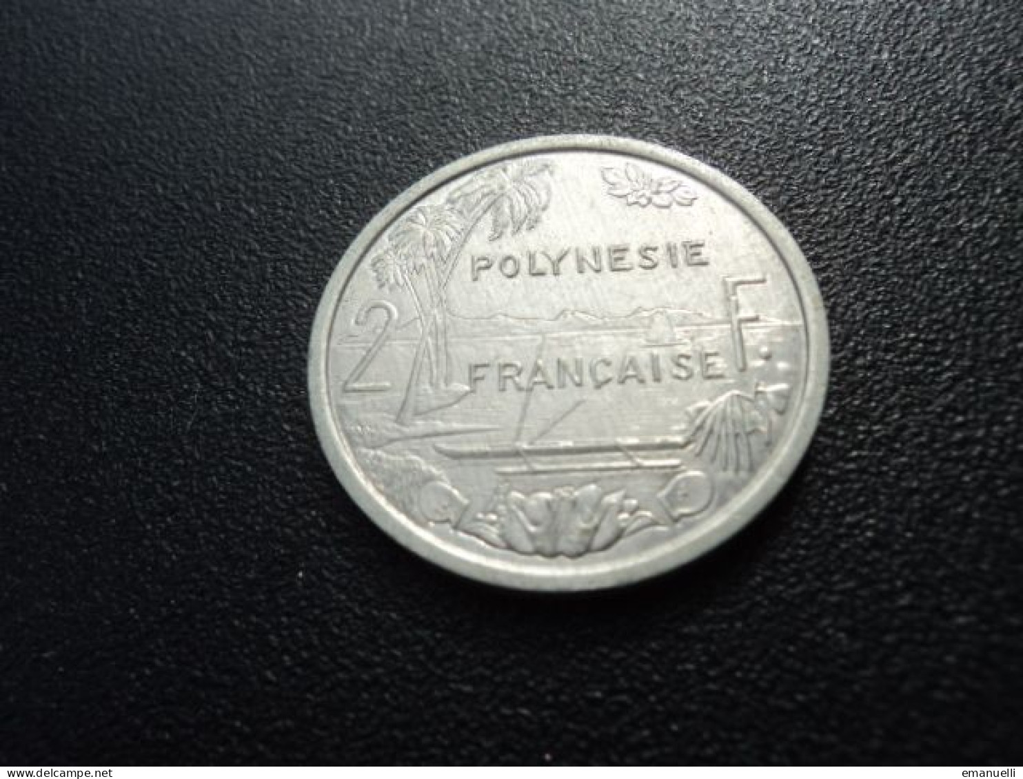 POLYNÉSIE FRANÇAISE : 2 FRANCS   1999 *    G.46b / KM 10     SUP+ **