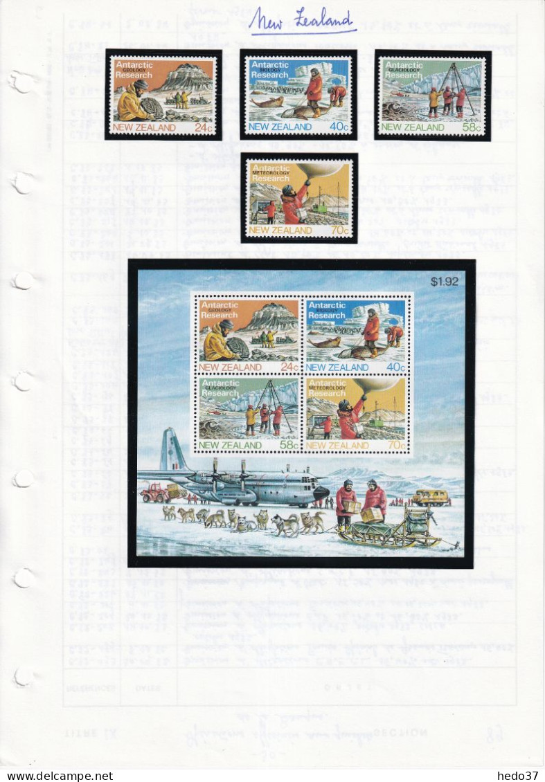 Nouvelle Zélande - Collection Vendue Page Par Page - Neuf ** Sans Charnière - TB - Unused Stamps