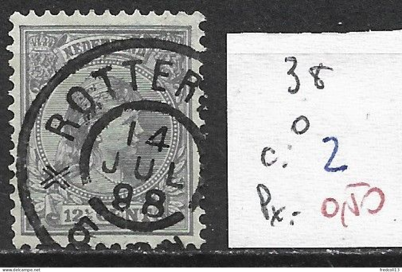 PAYS-BAS 38 Oblitéré Côte 2 € - Used Stamps