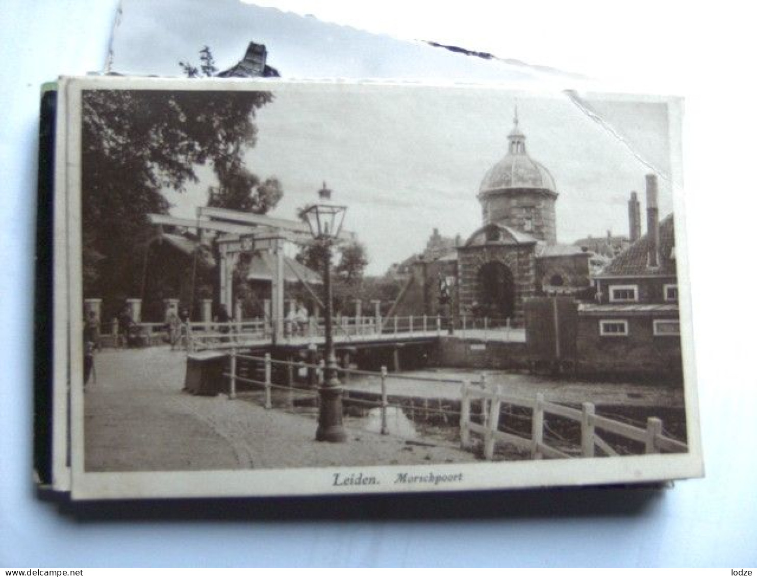 Nederland Holland Pays Bas Leiden Met Morschpoort 1934 - Leiden