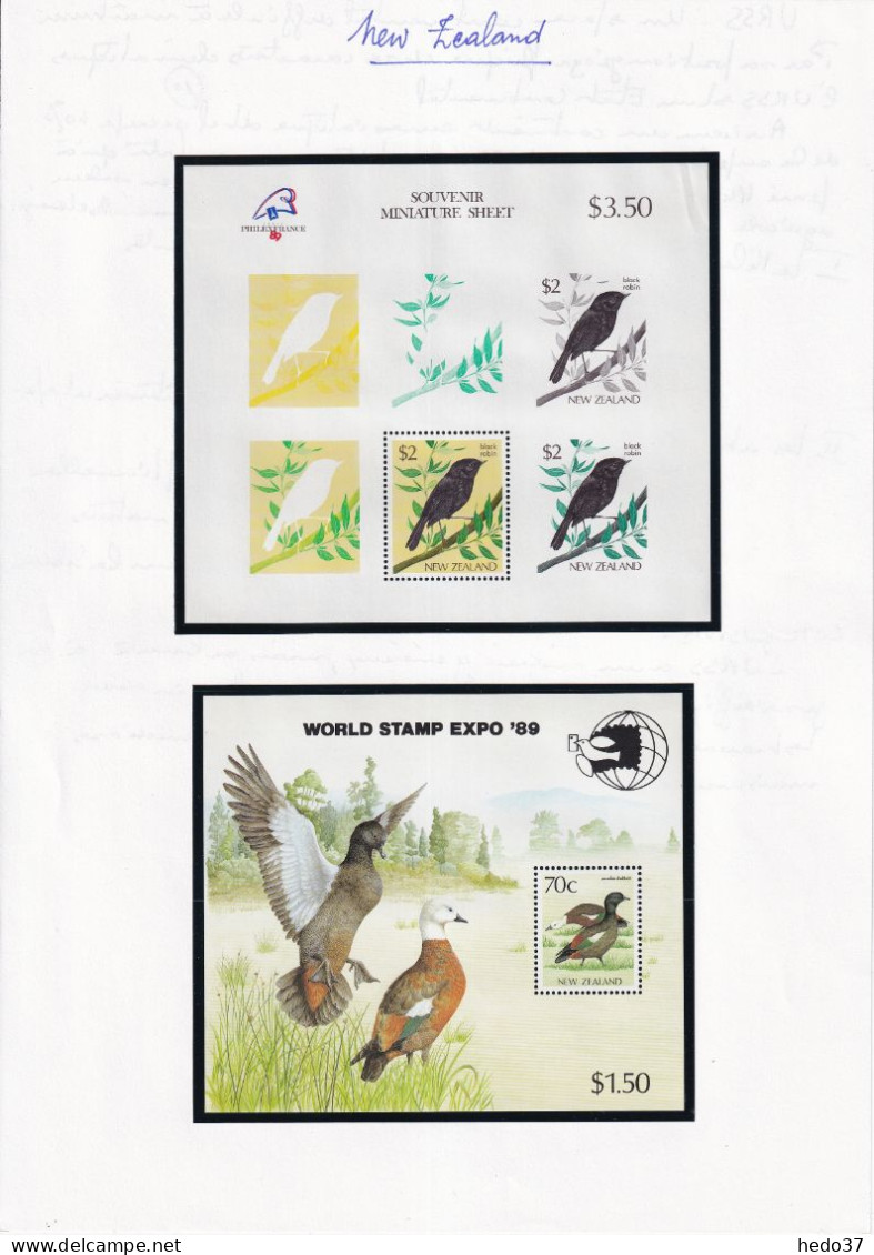 Nouvelle Zélande - Collection Vendue Page Par Page - Neuf ** Sans Charnière - TB - Unused Stamps