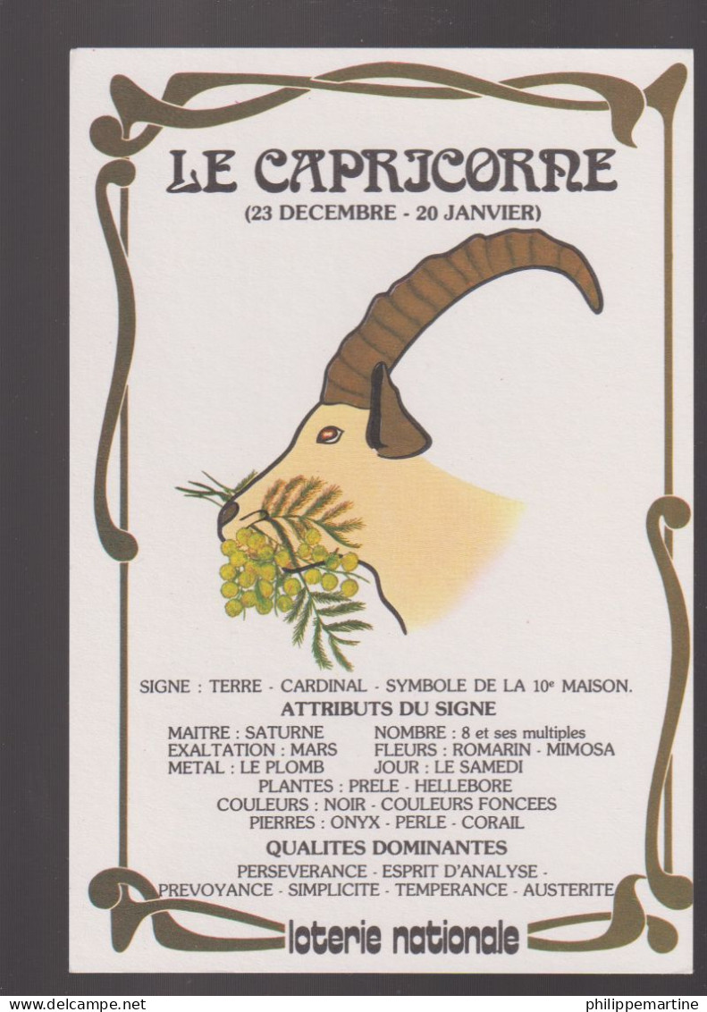 Le Capricorne - Illustration Michel Voillot - Astrologie