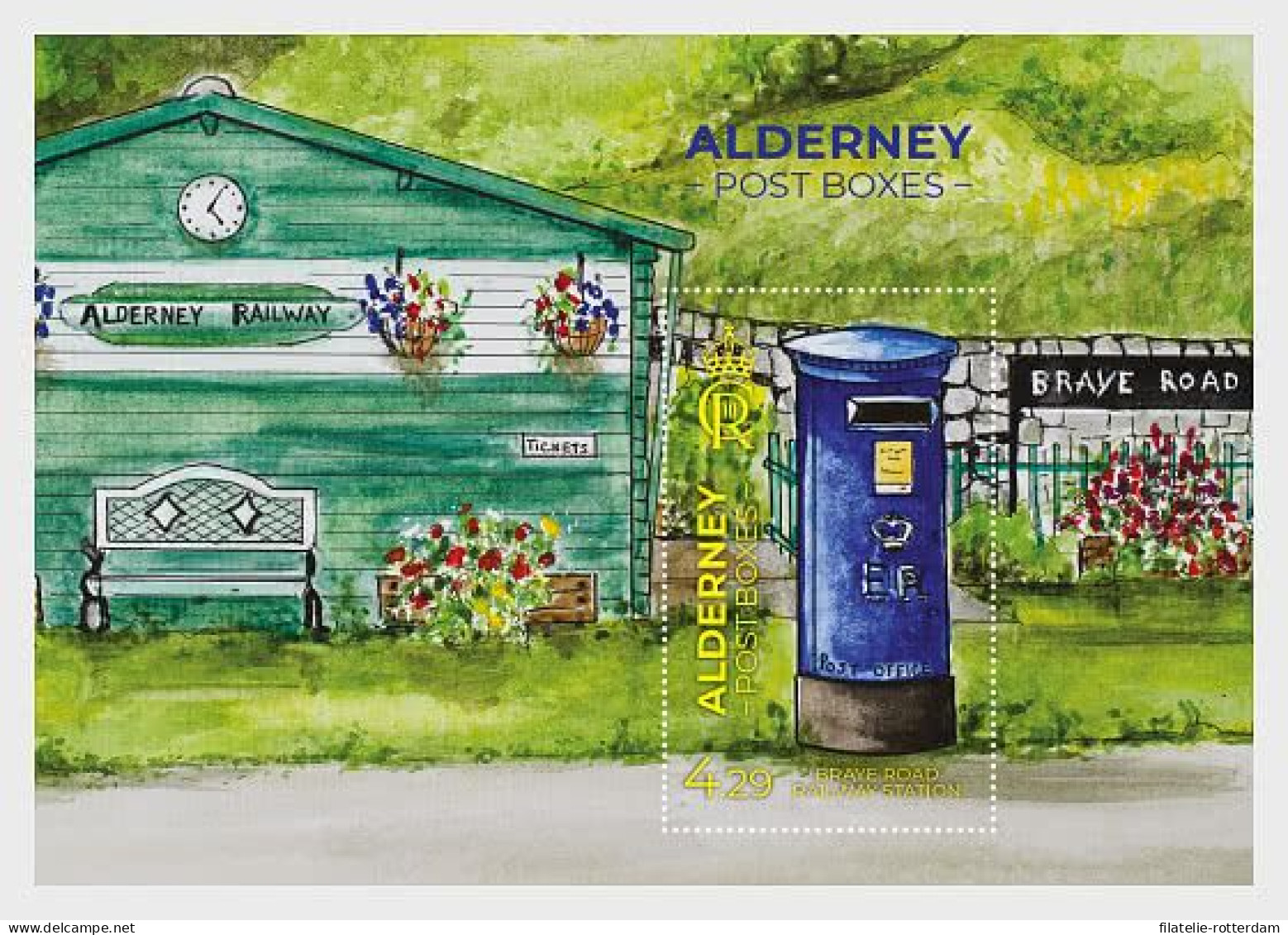 Alderney - Postfris / MNH - Sheet Mailboxes 2024 - Alderney